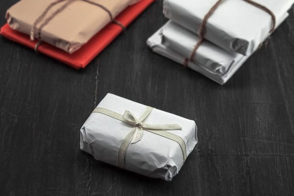 parcel, packaging, gift, paper, rope, pack, mail, wrap, vintage